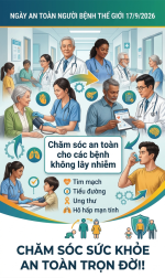 HƯỞNG ỨNG NGÀY AN TOÀN NGƯỜI BỆNH THẾ GIỚI NĂM 2026